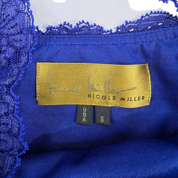 Nicole Miller Eva Lace Open Back Slip Lined Dress – Size Small - Picture 5 of 16